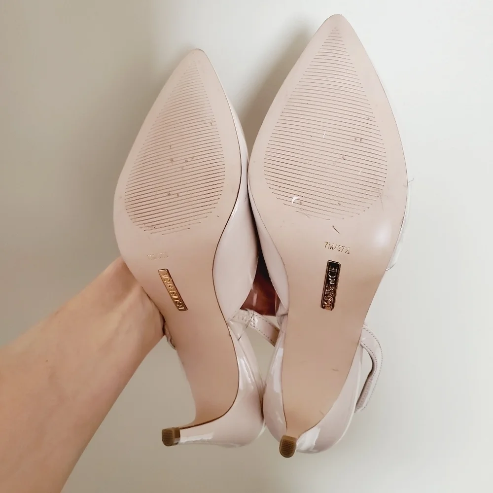 NEW Louise et Cie Kareena Slingback Heels Blush